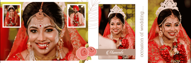 Wedding Album Design PSD Free Download 12x36 Zip